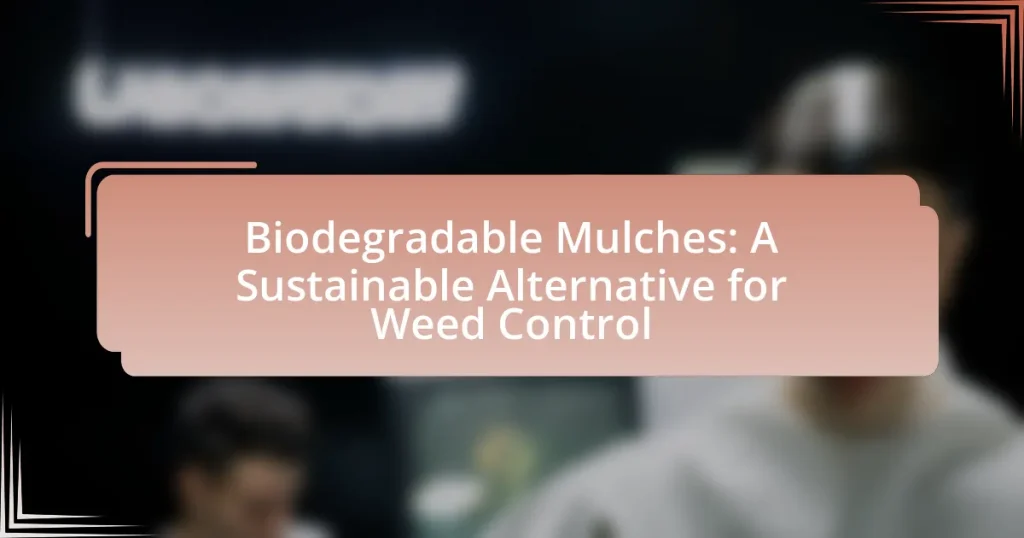 Biodegradable Mulches: A Sustainable Alternative for Weed Control