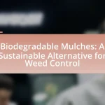 Biodegradable Mulches: A Sustainable Alternative for Weed Control