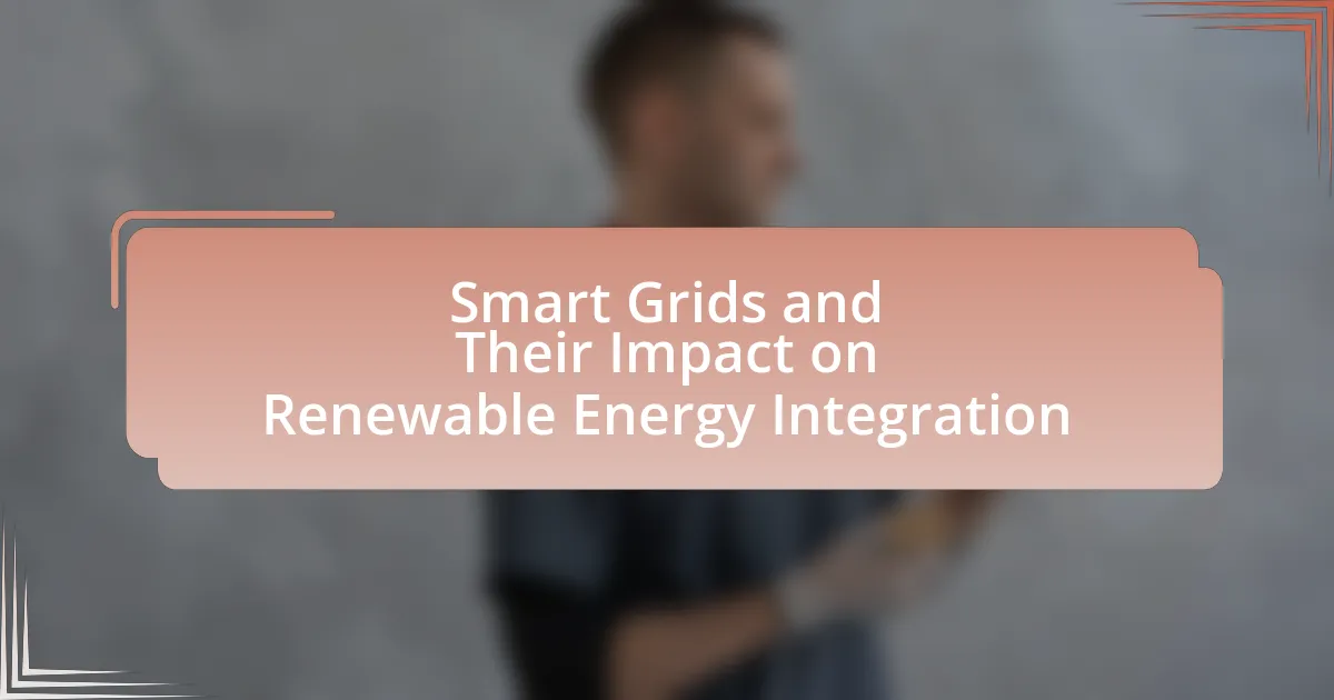 Smart Grids and Their Impact on Renewable Energy Integration