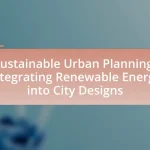 Sustainable Urban Planning: Integrating Renewable Energy into City Designs