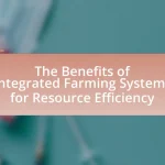 The Benefits of Integrated Farming Systems for Resource Efficiency