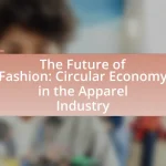 The Future of Fashion: Circular Economy in the Apparel Industry