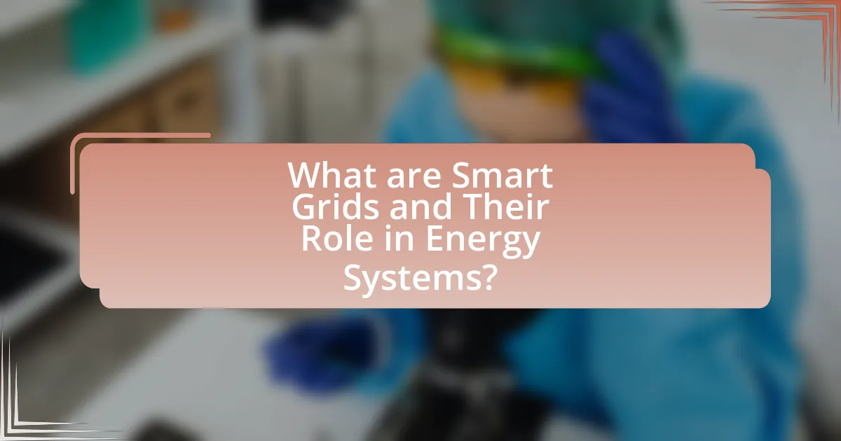 What are Smart Grids and Their Role in Energy Systems?